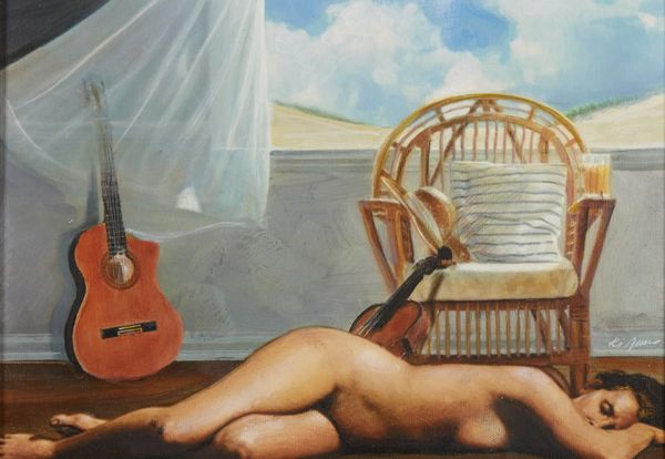 DI RENZO COSTANTINO (n. 1946) : Cielo blu.  - Asta Asta 380 | ARTE MODERNA E CONTEMPORANEA Virtuale - Associazione Nazionale - Case d'Asta italiane