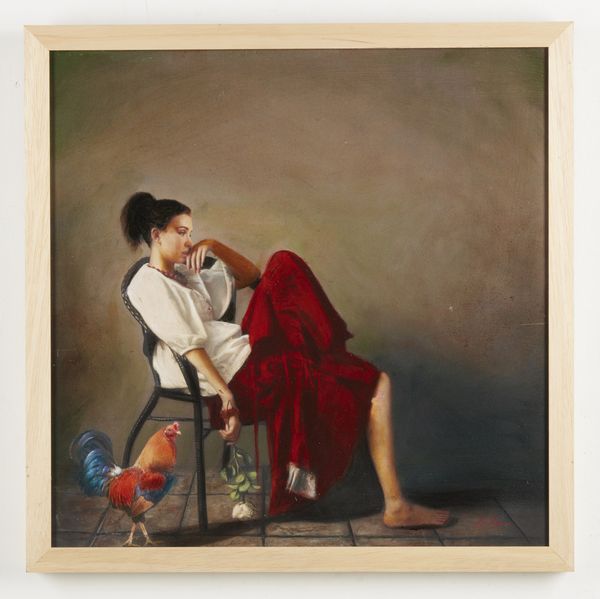 DI RENZO COSTANTINO (n. 1946) : Il gallo.  - Asta Asta 380 | ARTE MODERNA E CONTEMPORANEA Virtuale - Associazione Nazionale - Case d'Asta italiane