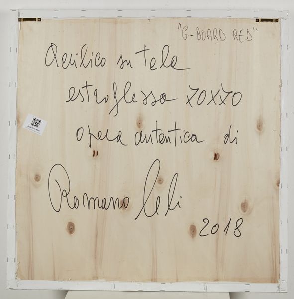 ROMANO LELI (n. 1957) : Senza titolo.  - Asta Asta 380 | ARTE MODERNA E CONTEMPORANEA Virtuale - Associazione Nazionale - Case d'Asta italiane