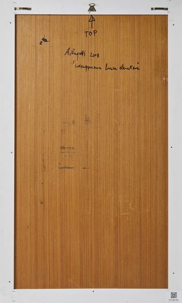 RAPETTI ALFREDO (n. 1961) : Sovrapposizione.  - Asta Asta 380 | ARTE MODERNA E CONTEMPORANEA Virtuale - Associazione Nazionale - Case d'Asta italiane