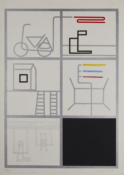 AUTORE NON IDENTIFICATO : Senza titolo.  - Asta Asta 380 | ARTE MODERNA E CONTEMPORANEA Virtuale - Associazione Nazionale - Case d'Asta italiane