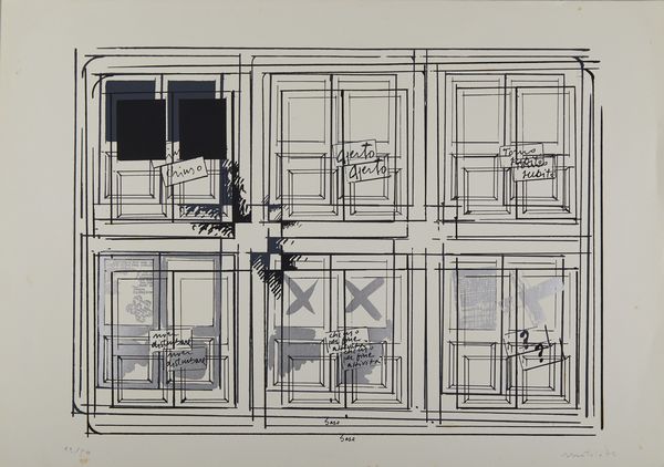 AUTORE NON IDENTIFICATO : Senza titolo.  - Asta Asta 380 | ARTE MODERNA E CONTEMPORANEA Virtuale - Associazione Nazionale - Case d'Asta italiane