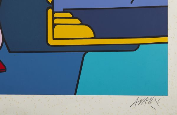 ADAMI VALERIO (n. 1935) : Senza titolo.  - Asta Asta 380 | ARTE MODERNA E CONTEMPORANEA Virtuale - Associazione Nazionale - Case d'Asta italiane