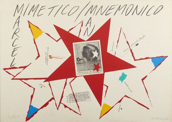 DONZELLI BRUNO (n. 1941) : Mimetico/Mnemonico.  - Asta Asta 380 | ARTE MODERNA E CONTEMPORANEA Virtuale - Associazione Nazionale - Case d'Asta italiane