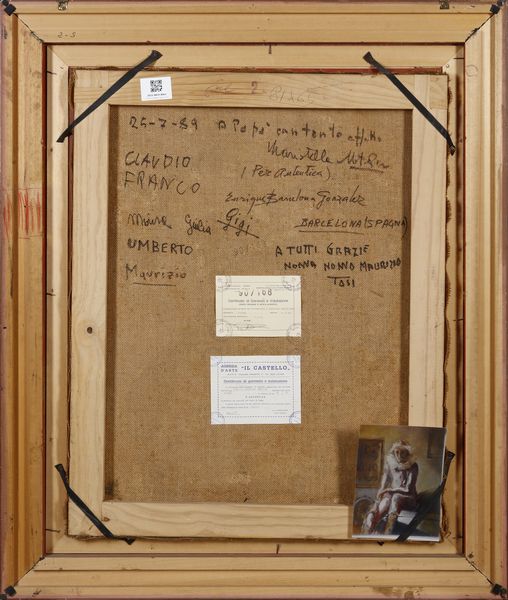 GONZALES BARCELONA ENRIQUE (n. 1932) : Figura.  - Asta Asta 380 | ARTE MODERNA E CONTEMPORANEA Virtuale - Associazione Nazionale - Case d'Asta italiane