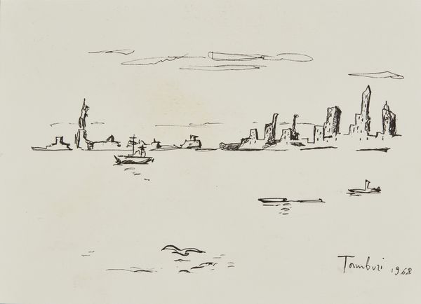 TAMBURI ORFEO (1910 - 1994) : Senza titolo.  - Asta Asta 380 | ARTE MODERNA E CONTEMPORANEA Virtuale - Associazione Nazionale - Case d'Asta italiane