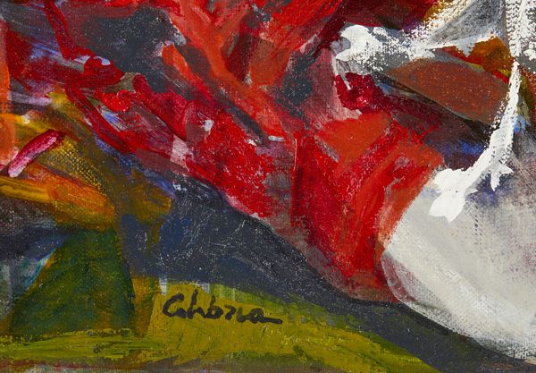 CALABRIA ENNIO (n. 1937) : Senza titolo.  - Asta Asta 380 | ARTE MODERNA E CONTEMPORANEA Virtuale - Associazione Nazionale - Case d'Asta italiane