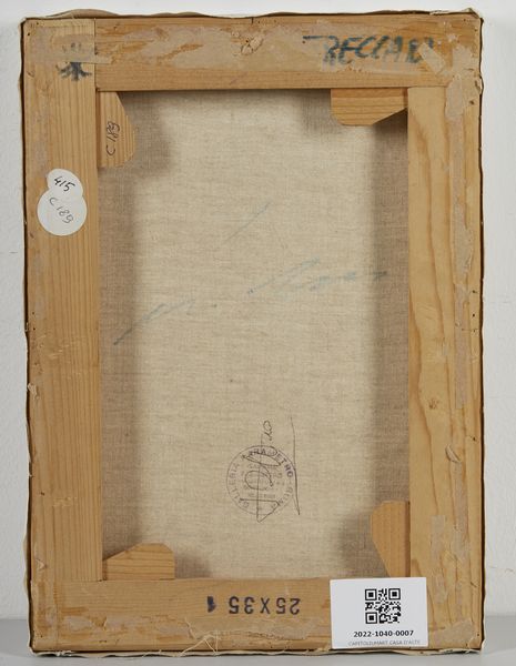 TRECCANI ERNESTO (1920 - 2009) : Senza titolo.  - Asta Asta 380 | ARTE MODERNA E CONTEMPORANEA Virtuale - Associazione Nazionale - Case d'Asta italiane