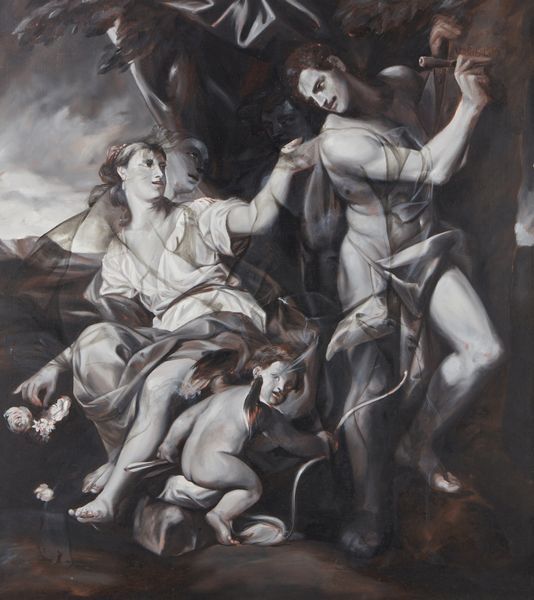 PULINI MASSIMO (n. 1958) : Angelica corteggiata da Adone.  - Asta Asta 380 | ARTE MODERNA E CONTEMPORANEA Virtuale - Associazione Nazionale - Case d'Asta italiane