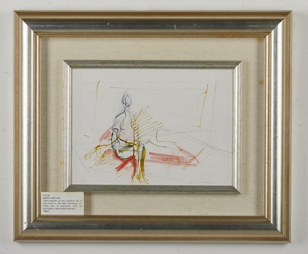 TRECCANI ERNESTO (1920 - 2009) : Senza titolo.  - Asta Asta 380 | ARTE MODERNA E CONTEMPORANEA Virtuale - Associazione Nazionale - Case d'Asta italiane
