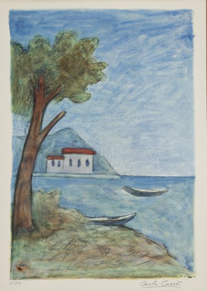 CARRA' CARLO (1881 - 1966) : Senza titolo.  - Asta Asta 380 | ARTE MODERNA E CONTEMPORANEA Virtuale - Associazione Nazionale - Case d'Asta italiane