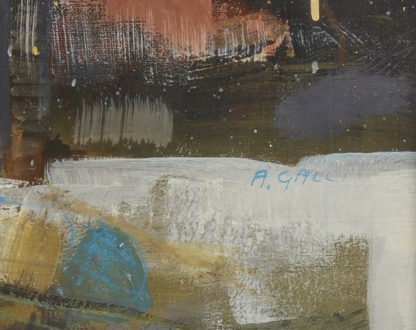 GALLI ARNALDO : Cronaca di una citt�.  - Asta Asta 380 | ARTE MODERNA E CONTEMPORANEA Virtuale - Associazione Nazionale - Case d'Asta italiane