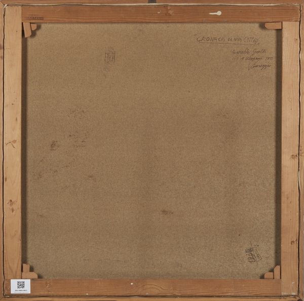 GALLI ARNALDO : Cronaca di una citt�.  - Asta Asta 380 | ARTE MODERNA E CONTEMPORANEA Virtuale - Associazione Nazionale - Case d'Asta italiane