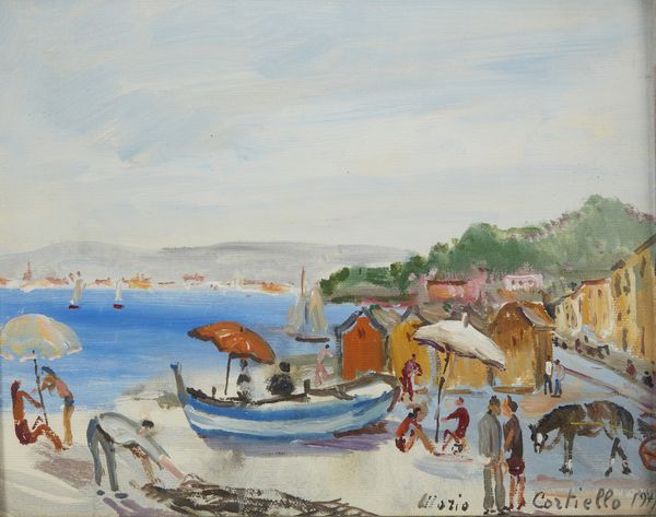 CORTIELLO MARIO (1907 - 1982) : Ischia.  - Asta Asta 380 | ARTE MODERNA E CONTEMPORANEA Virtuale - Associazione Nazionale - Case d'Asta italiane