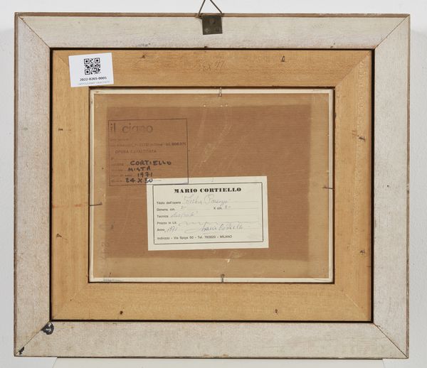 CORTIELLO MARIO (1907 - 1982) : Ischia.  - Asta Asta 380 | ARTE MODERNA E CONTEMPORANEA Virtuale - Associazione Nazionale - Case d'Asta italiane