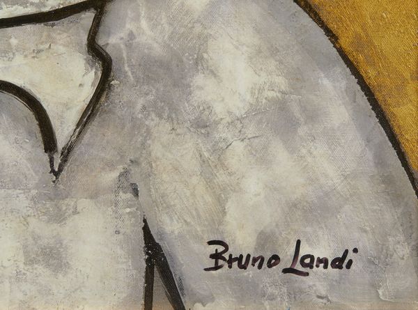 LANDI BRUNO (n. 1941) : Cavallo e regina.  - Asta Asta 380 | ARTE MODERNA E CONTEMPORANEA Virtuale - Associazione Nazionale - Case d'Asta italiane