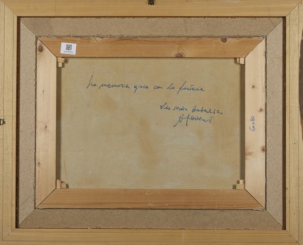 FACCINCANI ATHOS (n. 1951) : La memoria gioca con la fantasia.  - Asta Asta 380 | ARTE MODERNA E CONTEMPORANEA Virtuale - Associazione Nazionale - Case d'Asta italiane