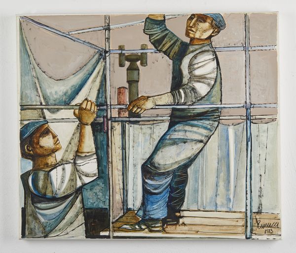 RANUCCI LUCIO (n. 1925) : Operosit�.  - Asta Asta 380 | ARTE MODERNA E CONTEMPORANEA Virtuale - Associazione Nazionale - Case d'Asta italiane