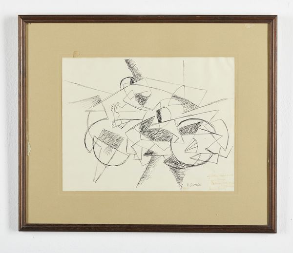 SEVERINI GINO (1883 - 1966) : Senza titolo.  - Asta Asta 380 | ARTE MODERNA E CONTEMPORANEA Virtuale - Associazione Nazionale - Case d'Asta italiane