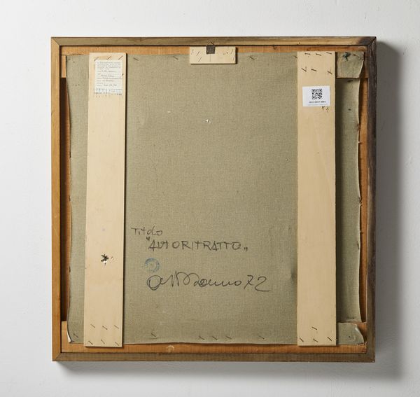 DEL DONNO ANTONIO (1927 - 2021) : Autoritratto.  - Asta Asta 380 | ARTE MODERNA E CONTEMPORANEA Virtuale - Associazione Nazionale - Case d'Asta italiane