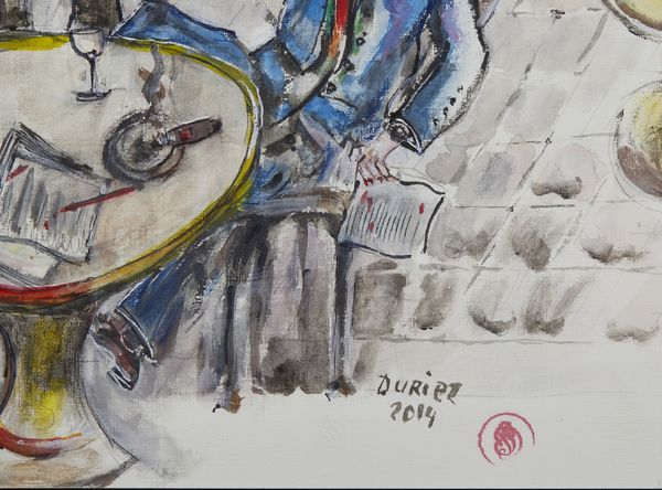 DURIEZ JEAN PIERRE (n. 1949) : Projet grand Format  - Asta Asta 380 | ARTE MODERNA E CONTEMPORANEA Virtuale - Associazione Nazionale - Case d'Asta italiane