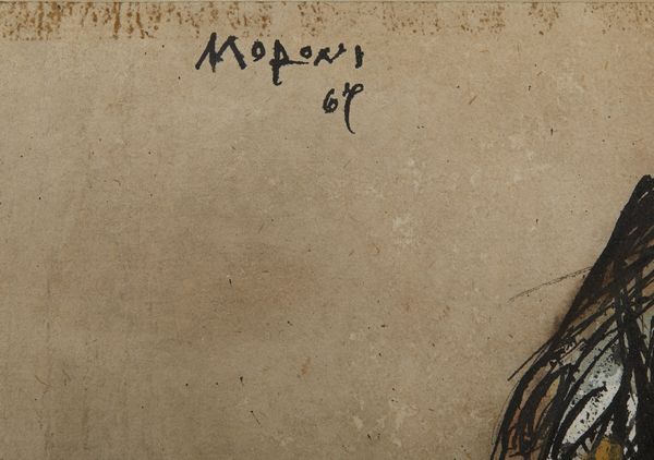 MORONI FEDERICO (1914 - 2000) : Senza titolo.  - Asta Asta 380 | ARTE MODERNA E CONTEMPORANEA Virtuale - Associazione Nazionale - Case d'Asta italiane