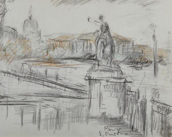 PASTORIO EZIO (n. 1911) : Senza titolo.  - Asta Asta 380 | ARTE MODERNA E CONTEMPORANEA Virtuale - Associazione Nazionale - Case d'Asta italiane