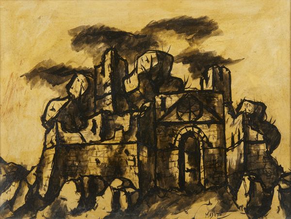 MODOTTO ANGILOTTO ERMAGORA (1900 - 1968) : Senza titolo.  - Asta Asta 380 | ARTE MODERNA E CONTEMPORANEA Virtuale - Associazione Nazionale - Case d'Asta italiane