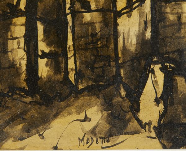 MODOTTO ANGILOTTO ERMAGORA (1900 - 1968) : Senza titolo.  - Asta Asta 380 | ARTE MODERNA E CONTEMPORANEA Virtuale - Associazione Nazionale - Case d'Asta italiane