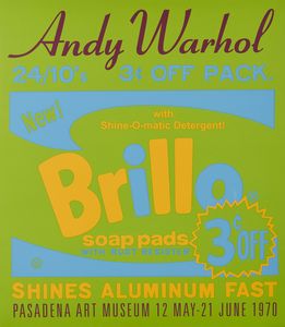 WARHOL ANDY (1928 - 1987) - (ATT.TO). Brillo.