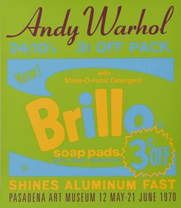 WARHOL ANDY (1928 - 1987) - (ATT.TO). Brillo.