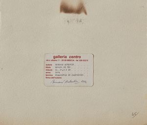 AUBERTIN BERNARD (1934 - 2015) : Dessin de feu.  - Asta Asta 380 | ARTE MODERNA E CONTEMPORANEA Virtuale - Associazione Nazionale - Case d'Asta italiane