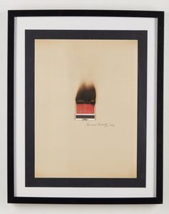 AUBERTIN BERNARD (1934 - 2015) : Dessin de feu.  - Asta Asta 380 | ARTE MODERNA E CONTEMPORANEA Virtuale - Associazione Nazionale - Case d'Asta italiane