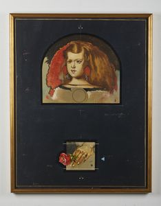 VIZZINI ANDREA (n. 1949) : Las Maninas (Ritestualizzazione).  - Asta Asta 380 | ARTE MODERNA E CONTEMPORANEA Virtuale - Associazione Nazionale - Case d'Asta italiane