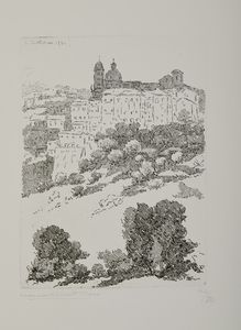 CASTELLI LEONARDO (1896 - 1984) : Lotto composto da n. 2 fogli.  - Asta Asta 380 | ARTE MODERNA E CONTEMPORANEA Virtuale - Associazione Nazionale - Case d'Asta italiane