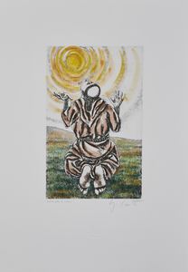 CONTE GIUSEPPE : Cantico delle Creature.  - Asta Asta 380 | ARTE MODERNA E CONTEMPORANEA Virtuale - Associazione Nazionale - Case d'Asta italiane