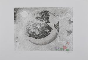 PALLESCHI ERNESTO NINO : Le Grazie di Ugo Foscolo.  - Asta Asta 380 | ARTE MODERNA E CONTEMPORANEA Virtuale - Associazione Nazionale - Case d'Asta italiane