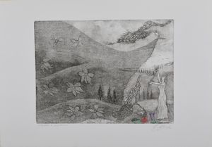 PALLESCHI ERNESTO NINO : Le Grazie di Ugo Foscolo.  - Asta Asta 380 | ARTE MODERNA E CONTEMPORANEA Virtuale - Associazione Nazionale - Case d'Asta italiane