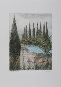 PALLESCHI ERNESTO NINO : Le Grazie di Ugo Foscolo.  - Asta Asta 380 | ARTE MODERNA E CONTEMPORANEA Virtuale - Associazione Nazionale - Case d'Asta italiane