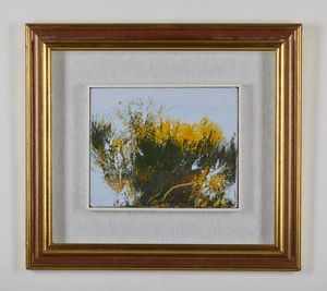 CAZZANIGA GIANCARLO (1930 - 2013) : Ginestre.  - Asta Asta 380 | ARTE MODERNA E CONTEMPORANEA Virtuale - Associazione Nazionale - Case d'Asta italiane