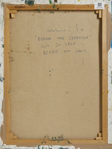 MOISO GIORGIO (n. 1942) : Donna che cammina  - Asta Asta 380 | ARTE MODERNA E CONTEMPORANEA Virtuale - Associazione Nazionale - Case d'Asta italiane