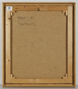 TOGO (n. 1937) : Contrasti.  - Asta Asta 380 | ARTE MODERNA E CONTEMPORANEA Virtuale - Associazione Nazionale - Case d'Asta italiane