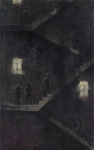 PONTI PINO (1905 - 1999) - La lunga scala.