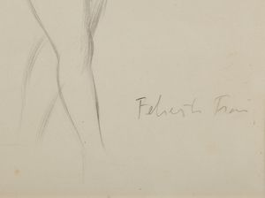 FRAI FELICITA (1909 - 2010) : Senza titolo.  - Asta Asta 380 | ARTE MODERNA E CONTEMPORANEA Virtuale - Associazione Nazionale - Case d'Asta italiane