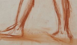 CARENA FELICE (1879 - 1966) : Giovane modella.  - Asta Asta 380 | ARTE MODERNA E CONTEMPORANEA Virtuale - Associazione Nazionale - Case d'Asta italiane