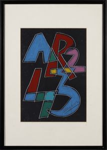 NESPOLO UGO (n. 1941) - Senza titolo.