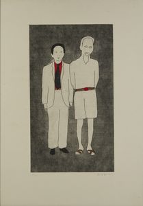 ANGELI FRANCO (1935 - 1988) - Senza titolo.