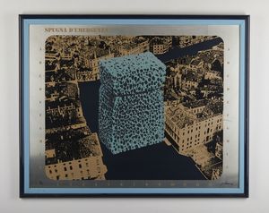 PLESSI FABRIZIO (n. 1940) : Spugna d'emergenza.  - Asta Asta 380 | ARTE MODERNA E CONTEMPORANEA Virtuale - Associazione Nazionale - Case d'Asta italiane