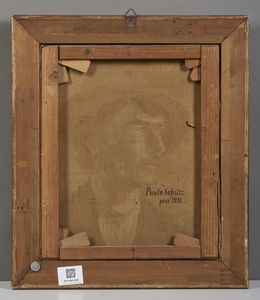 AUTORE NON IDENTIFICATO : Ritratto virile.  - Asta Asta 380 | ARTE MODERNA E CONTEMPORANEA Virtuale - Associazione Nazionale - Case d'Asta italiane