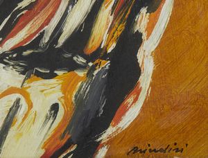 BRINDISI REMO (1918 - 1996) : Senza titolo.  - Asta Asta 380 | ARTE MODERNA E CONTEMPORANEA Virtuale - Associazione Nazionale - Case d'Asta italiane